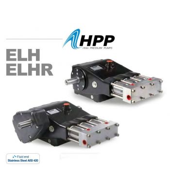 Pompe Haute Pression HPP de 280 à 600 Bar, ELH-ELHR-Ø35 Mâle-Clavettage 10mm